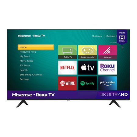 Photo 1 of Hisense 50" Roku 4K UHD HDR Smart TV 
model: 50R6090G
UPC/SKU: 888143008233
Amazon: B089DN8S7C