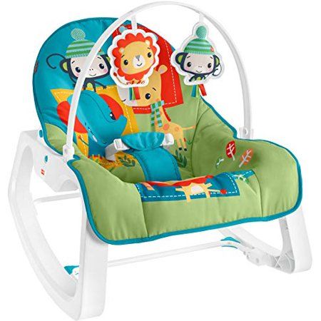 Photo 1 of Fisher-Price Infant-to-Toddler Rocker - Colorful Jungle, Baby Rocking Chair with Toys for Soothing or Playtime from Infant to Toddler
Amazon: B08GZFK248
UPC/SKU: 887961948202