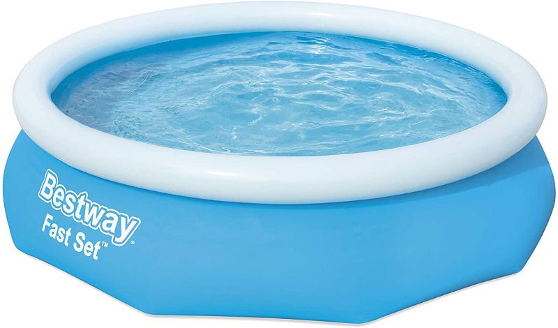 Photo 1 of Bestway Round Kids Inflatable Paddling Pool, Fast Set, 10 ft
