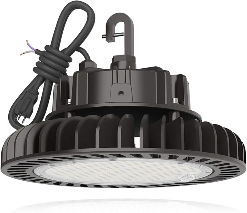 Photo 1 of HYPERLITE LED High Bay Light | 28000LM? 200W ?Dimmable High Bay LED Lighting | UL Listed | 5000K Commercial Lights | US Hook Included | Alternative to 850W MH/HPS | 5 Yr Warranty
