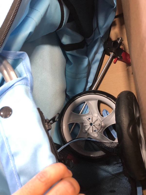 Photo 6 of BABY STROLLER, 22" INCH, LIGHT BLUE