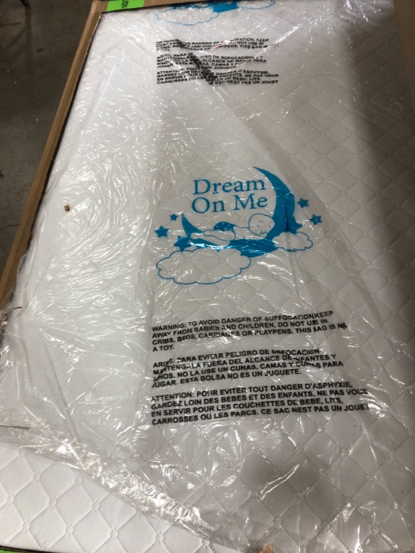 Photo 2 of Dream On Me, Holly 3” Fiber Portable Crib Mattress I Waterproof I Greenguard Gold Certified
