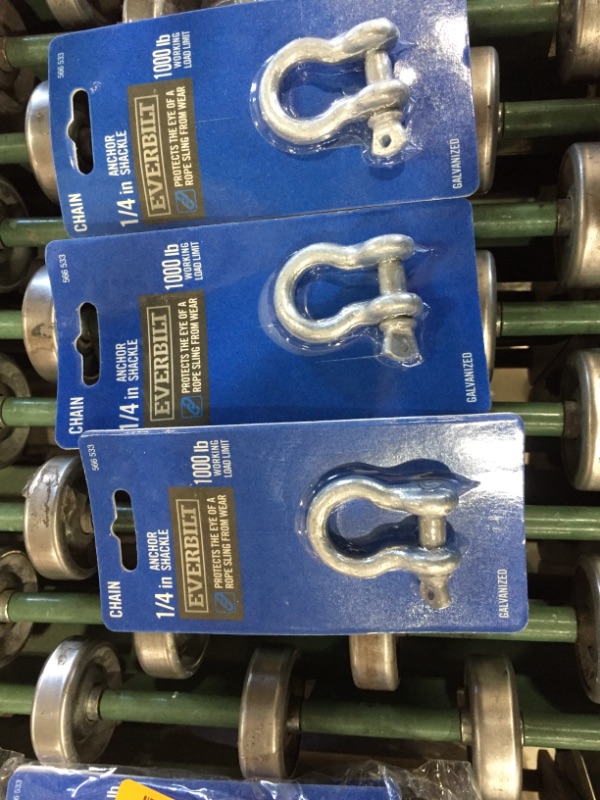 Photo 2 of 1/4 in. Galvanized Anchor Shackle
