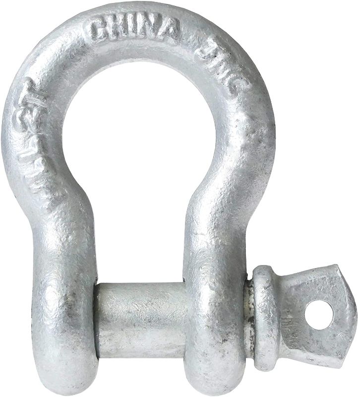 Photo 1 of 1/4 in. Galvanized Anchor Shackle
