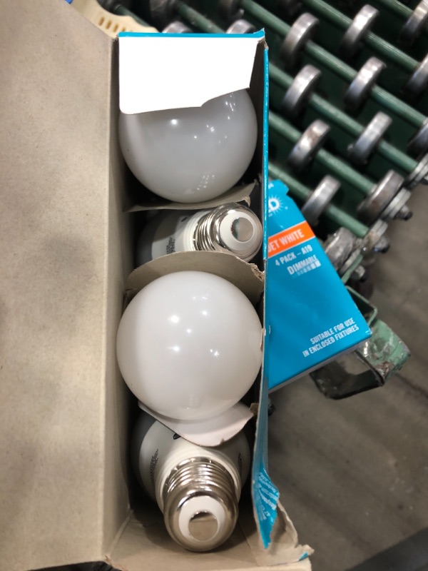 Photo 1 of ECOSMART 60-Watt Equivalent A19 Dimmable Energy Star LED Light Bulb Bright White (8-Pack)
