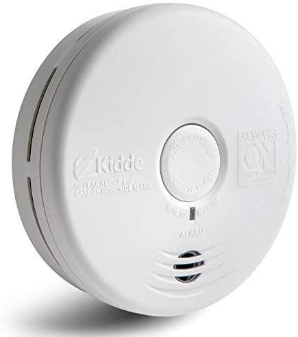 Photo 1 of Kidde Smoke & Carbon Monoxide Detector, Combination Smoke & CO Alarm with Lithium Battery, Replacement Alert
