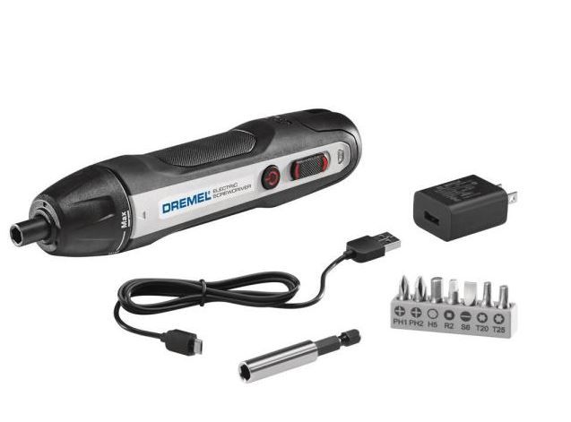 Photo 1 of DREMEL Home Solutions Rechargeable 4-Volt Li-Ion Powered Electric Screwdriver
