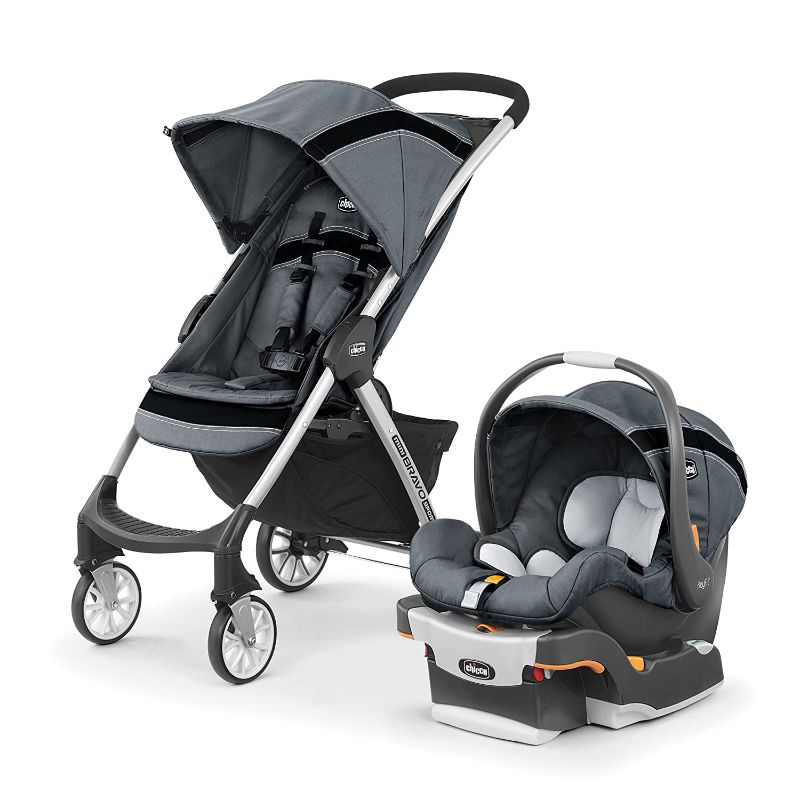 Photo 1 of Chicco Mini Bravo Sport Travel System Stroller, Carbon
