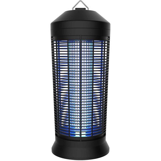 Photo 1 of White Kaiman Extra Large Bug Zapper and Mosquito Killer Indoor/Outdoor with on/off Light Sensor (Black)

//MAJOR DAMAGE AT THE BASE BROKEN 