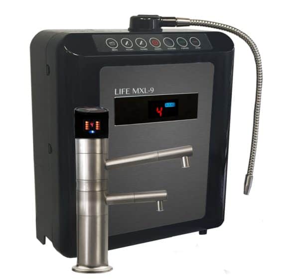 Photo 1 of LIFE IONIZER MXL-9 UNDER-COUNTER ALKALINE WATER IONIZER HYDROGEN MACHINE

//MAJOR DAMAGE WITH ENTIRE FRONT PIECE COMING OFF, COSMETIC DAMAGE, TESTED AND FUNCTIONAL 
