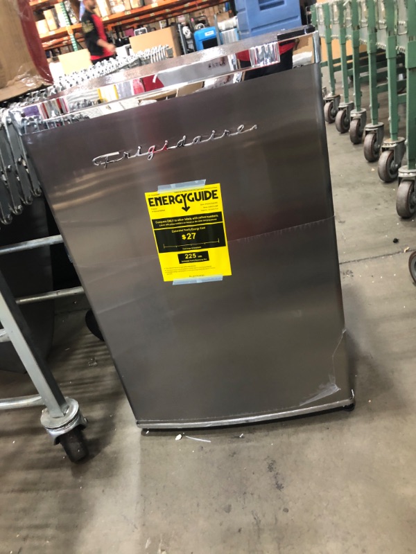 Photo 1 of Frigidaire EFRF314-AMZ Upright Freezer 3.2 cu ft Stainless Platinum Design Series
