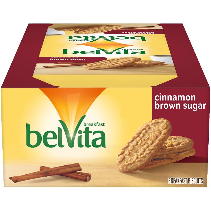 Photo 1 of (EXP: 08/20/2021)

Belvita Breakfast Biscuits (4 Biscuits Per Pack), Cinnamon Brown Sugar, 14.08 Oz (Pack of 64)
