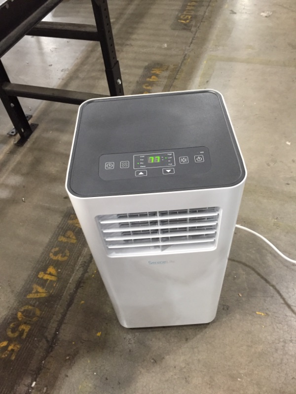 Photo 2 of Serenelife Slpac105w 300 Square Feet 10000 BTU Portable Air Conditioner w/Remote