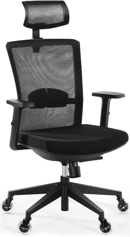 Photo 1 of Ergonomic Office Chair, Tribesigns High Back Desk