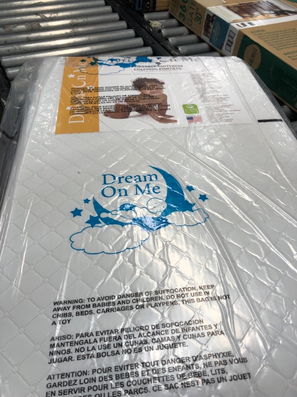 Photo 2 of Dream on Me 3 inch Portable Crib Mattress