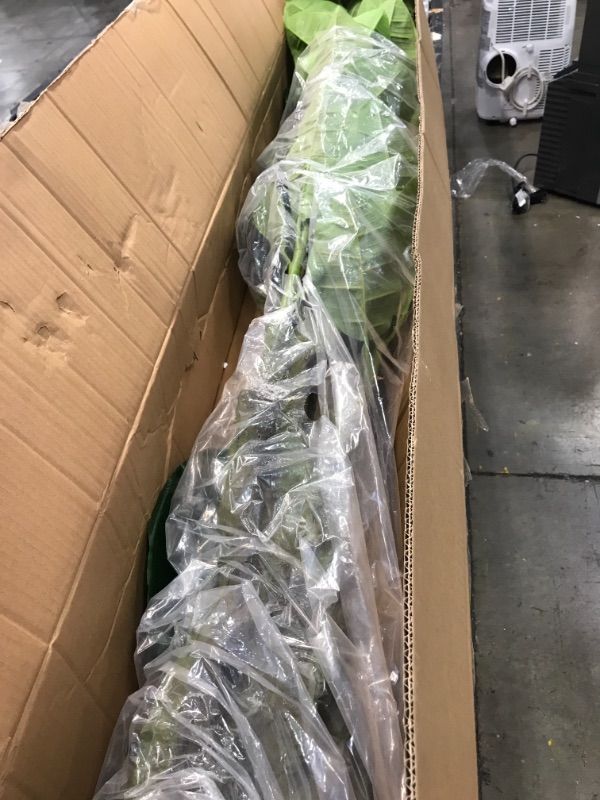 Photo 1 of AMERIQUE 28113 Gorgeous and Dense 5' Fiddle Leaf Fig Tree Artificial Silk Plant with UV Protection