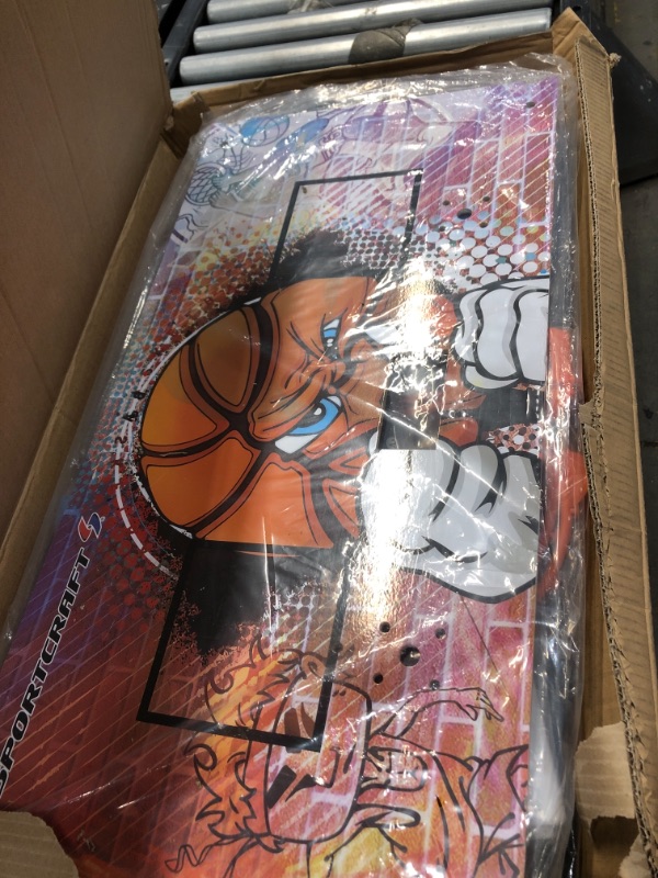 Photo 2 of ***MISSING HARDWARE*** Sportcraft Junior Portable Foldable Basketball Arcade Game w/Carry Bag