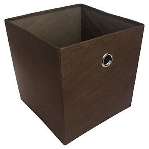 Photo 1 of 6 Pack Room Essentials Fabric Cube Storage Bin - Brown SIMILAR TO STOCK PHOTO 
