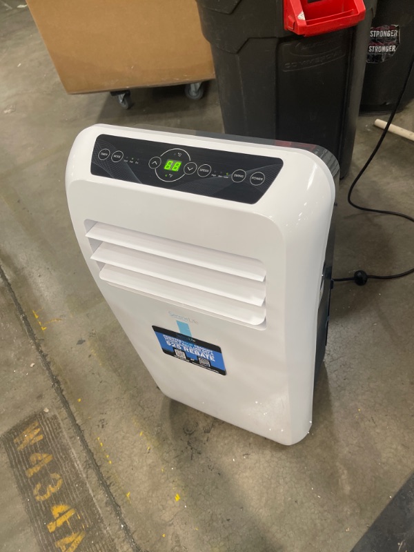 Photo 2 of 3-in-1 Portable Air Conditioner with Built-in Dehumidifier Function,Fan Mode, Remote Control, Complete Window Mount Exhaust Kit
