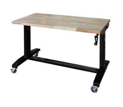 Photo 1 of 46 in. Adjustable Height Work Table
