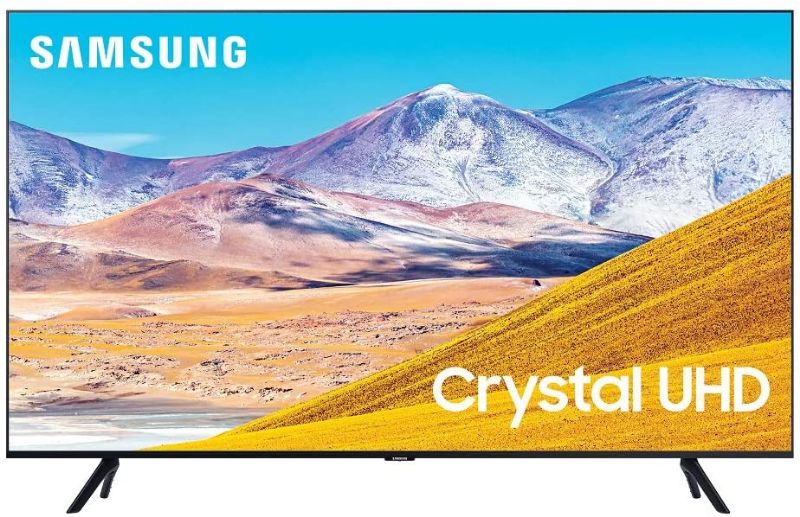 Photo 1 of SAMSUNG 55-Inch Class Crystal UHD TU-8000 Series - 4K UHD HDR Smart TV with Alexa Built-in (UN55TU8000FXZA, 2020 Model)
