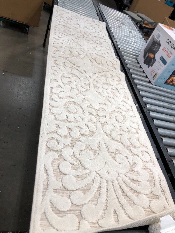 Photo 1 of 2 x 7 runner floral rug 