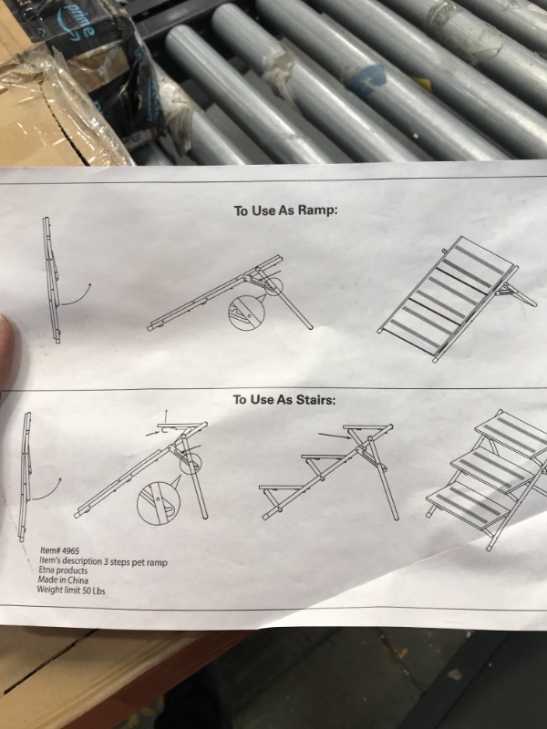 Photo 1 of 3 STEP PET RAMP