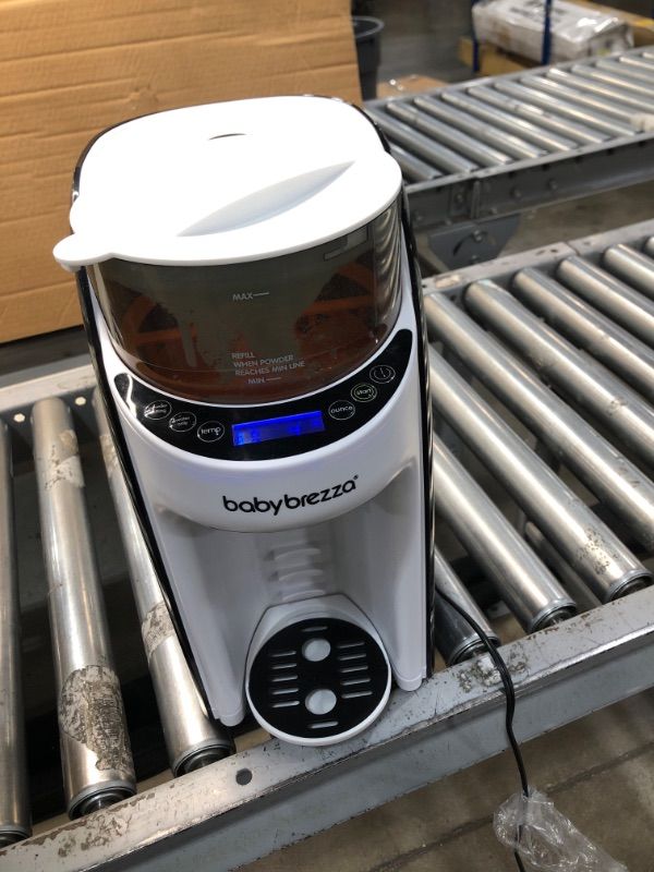 Photo 3 of New and Improved Baby Brezza Formula Pro Advanced Formula Dispenser Machine - Automatically Mix a Warm Formula Bottle Instantly - Easily Make Bottle with Automatic Powder Blending