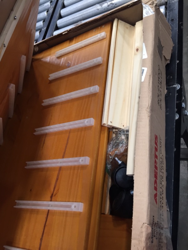 Photo 1 of Adeptus 7 Drawer Gate Leg Rolling Craft Desk