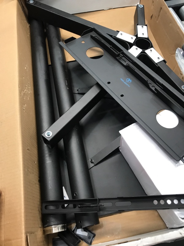 Photo 2 of PERLESMITH Ceiling TV Mount, Hanging Full Motion TV Mount Bracket Fits Most 26-55 inch LCD LED OLED 4K TVs, Flat Screen Displays, TV Pole Mount Holds up to 99lbs, Max VESA 400x400mm, PSCM2
