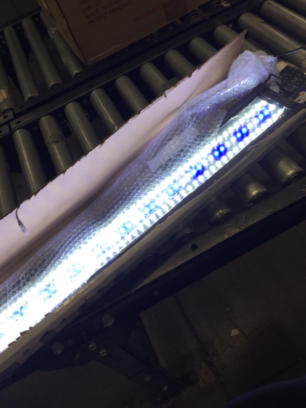 Photo 2 of NICREW ClassicLED Aquarium Light, Fish Tank Light with Extendable Brackets, White and Blue LEDs 30-36"
