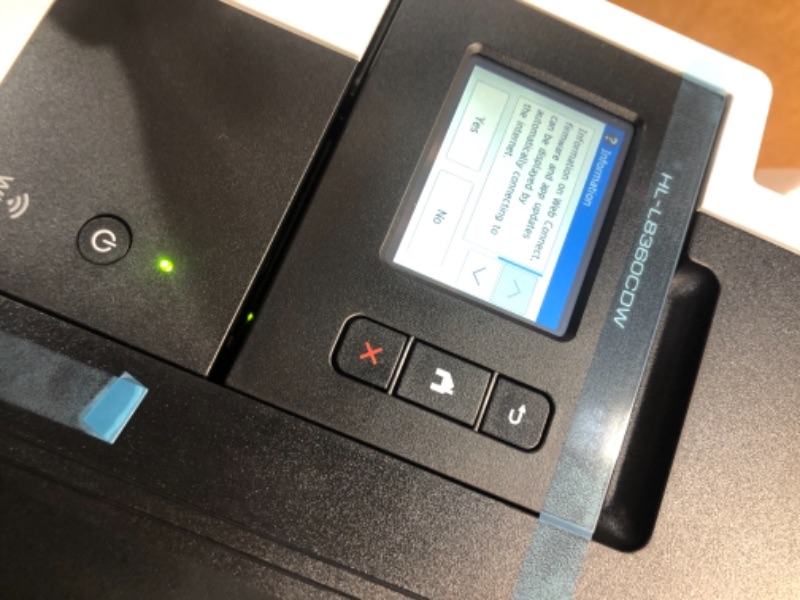Photo 1 of Brother Business Color Laser Printer, HL-L8360CDW, Wireless Networking, Automatic Duplex Printing, Mobile Printing, Cloud printing
