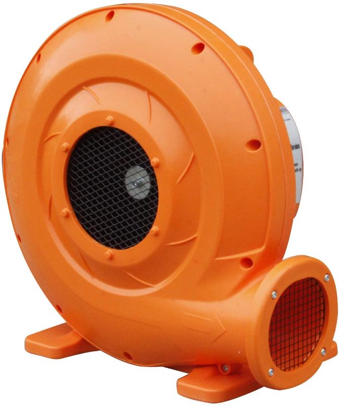 Photo 1 of Action air Air Blower, 580W/0.8hp Blower with GFCI Plug for Inflatable Bounce House, Outdoor/Indoor Bounce House Blower, Perfect for Bounce House, Water Slide, Air Sofa, Air Mattress (SW-3L)
