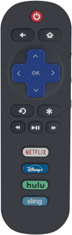 Photo 1 of PACK OF 4- New RC280 Remote Control with Netflix Disney+ HULU Sling shortkeys for TCL Roku TV 55S425 49S403 65S405 49S515 65S423-BATTERIES ARE NOT INCLUDED 
