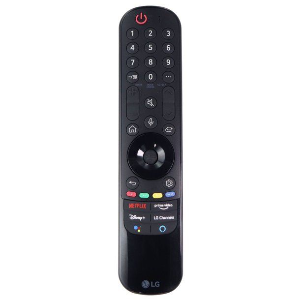 Photo 1 of LG Magic Remote (MR21GA) with Netflix/Prime Keys for Select LG TVs - Blk GRADE A (Refurbished) BATTERIES ARE NOT INCLUDED 
