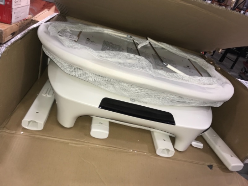 Photo 4 of 4moms mamaRoo Sleep Bassinet, Bluetooth Baby Bassinets and Furniture with 5 Unique Motions, 4 Built-in White Noise Options, Birch
