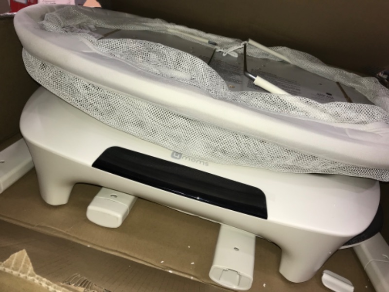 Photo 1 of 4moms mamaRoo Sleep Bassinet, Bluetooth Baby Bassinets and Furniture with 5 Unique Motions, 4 Built-in White Noise Options, Birch
