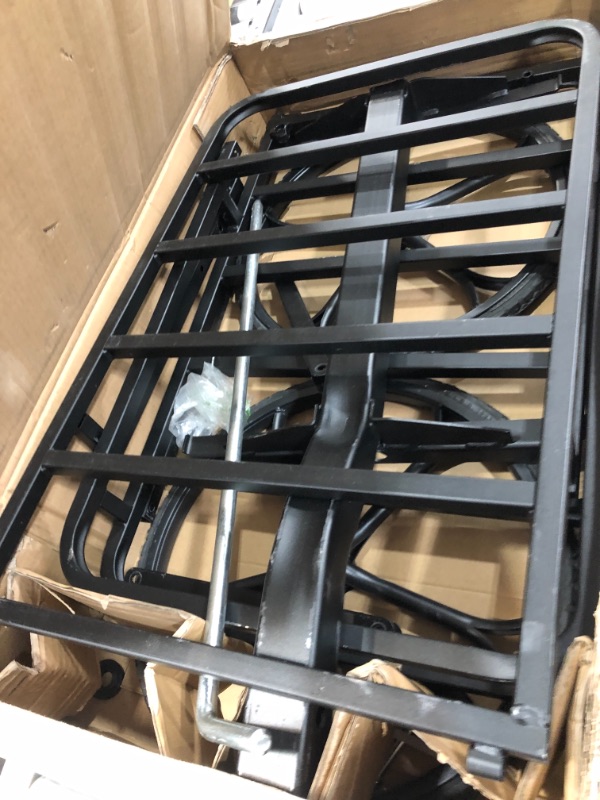 Photo 3 of Missing special hardware parts only 
Products UH500300 2 in 1 Push Cart and Cargo Hitch Attachment Carrier Rack with Reflectors for Trailer, Truck, or Car Mount Basket Storage