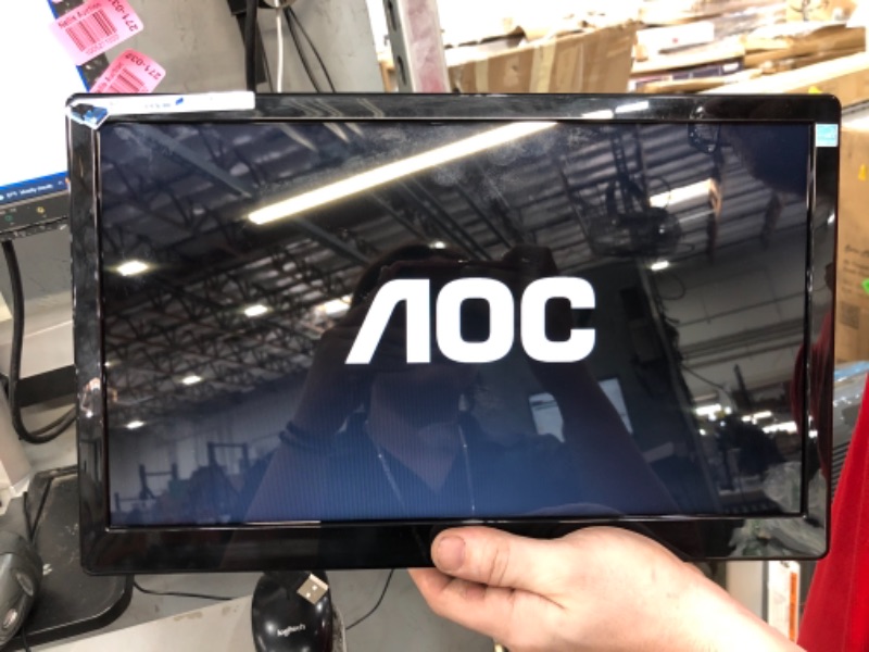 Photo 6 of AOC E1659FWU-B-R Factory Recertified 15.6In 1366X768-HD 500:1-Contrast 8Ms-Response Usb3.0 Portable Led Display Black 90Day