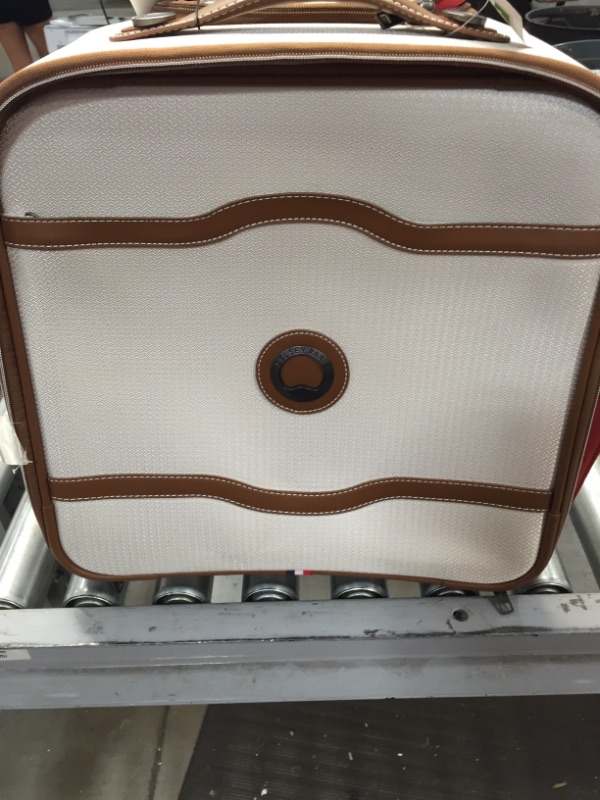 Photo 2 of DELSEY Paris Chatelet Soft Air 2-Wheel Under-Seater Carry On Suitcase - Champagne