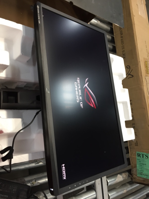 Photo 2 of Asus ROG SWIFT PG27UQ 27" 4K UHD LED LCD Monitor - 16:9 - Armor Titanium, Plasma Copper - 3840 x 2160 - 1.07 Billion Colors - G-sync - 1000 Nit