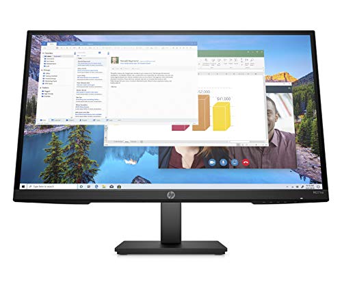 Photo 1 of HP 22cwa Monitor - Full HD Monitor - IPS Panel and Built-in Audio - VESA Compatible 22-inch Monitor Designed for Comfortable Viewing with Height and Pivot Adjustment