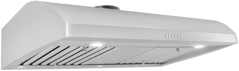 Photo 1 of 36 Inch Under Cabinet Range Hood 900 CFM Stainless Steel Baffle Filters Proline PLJW 125