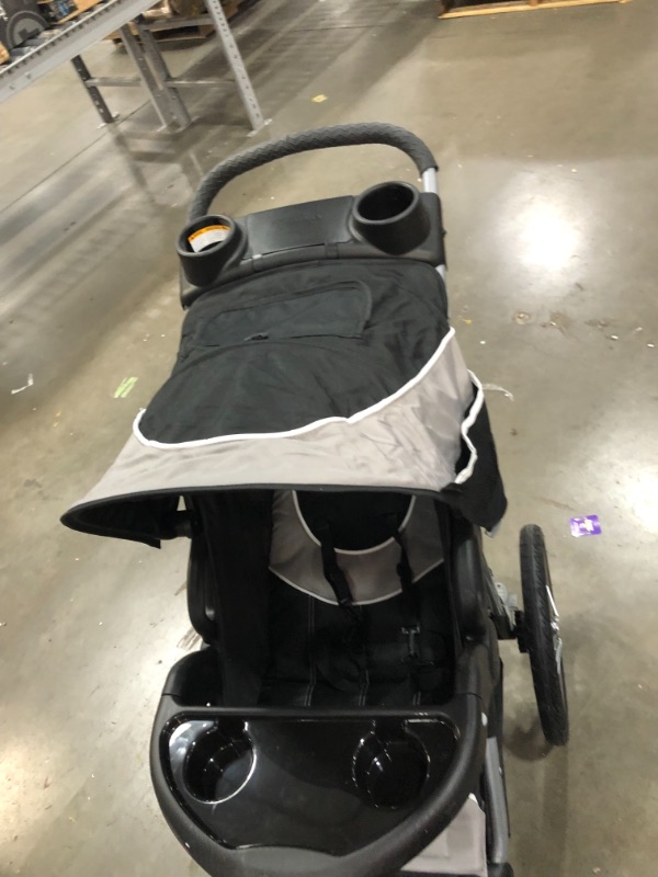 Photo 3 of Baby Trend Expedition Jogger Stroller, Phantom, 50 Pounds