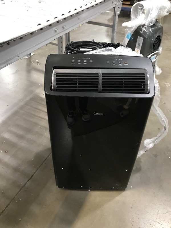 Photo 2 of ***PARTS ONLY*** Midea Duo 14,000 BTU(12,000 BTU SACC)Ultra Smart HE Inverter Portable Air Conditioner with Heater,Dehumidifier Fan Cools Upto 550 Sq.ft.works 