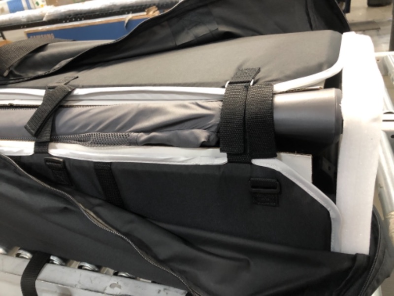 Photo 3 of 4moms Breeze GO Portable Travel Playard, for Baby, Infant, and Toddler, Easy One-Handed Setup, from The Makers of The mamaRoo,, 43 x 30 x 29 inches