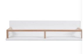 Photo 1 of 2 KOHL'S WHITE WALL SHELF, Length: 2FT,, **DISPLAY PICTURE USED FOR REFERENCE ONLY** product all white no brown 