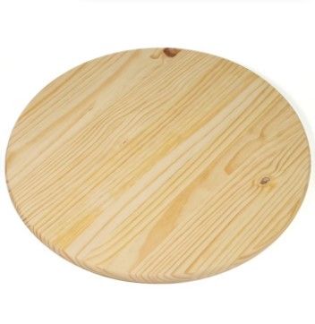 Photo 1 of 1' x 1' ROUND TOP for Stool, Color: light tan, wooden 