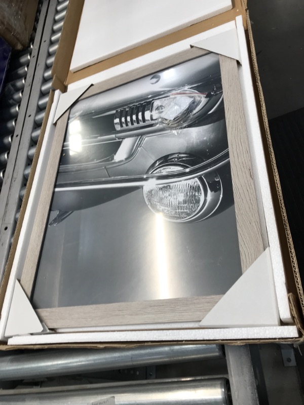 Photo 2 of Americanflat 18x24 Poster Frame in Grey with Polished Plexiglass - Horizontal and Vertical Formats with Included Hanging Hardware
