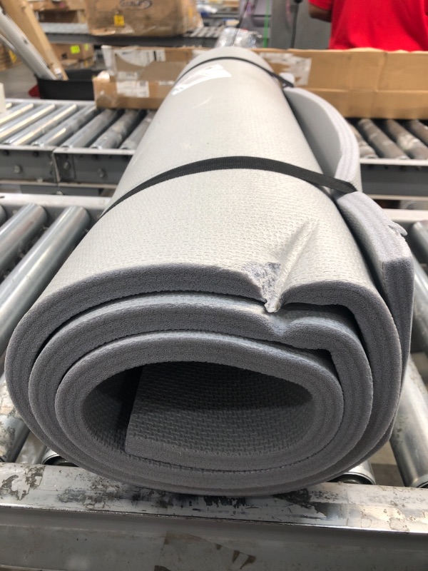 Photo 1 of 6' 4" x 2' 5" yoga mat gray